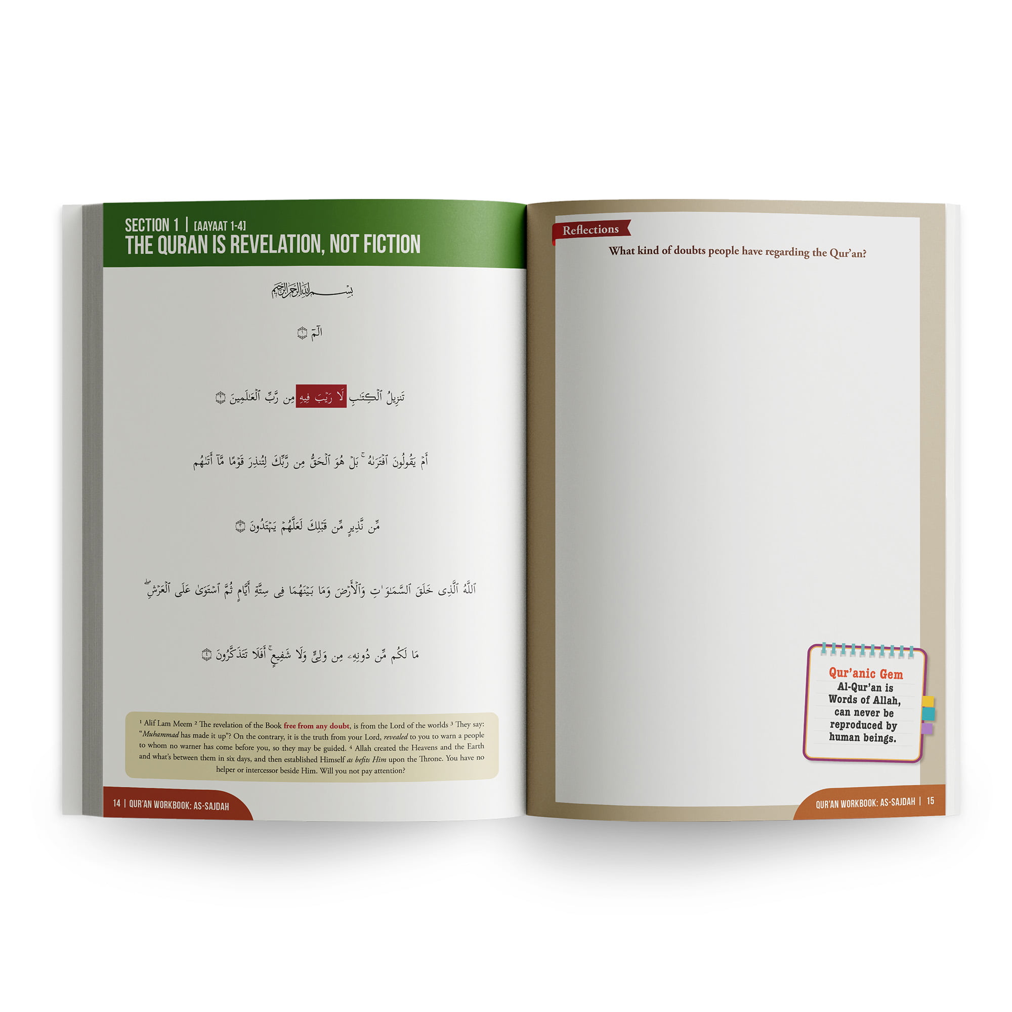 Qur'an Workbook Series: Surah As-Sajdah - Image 6