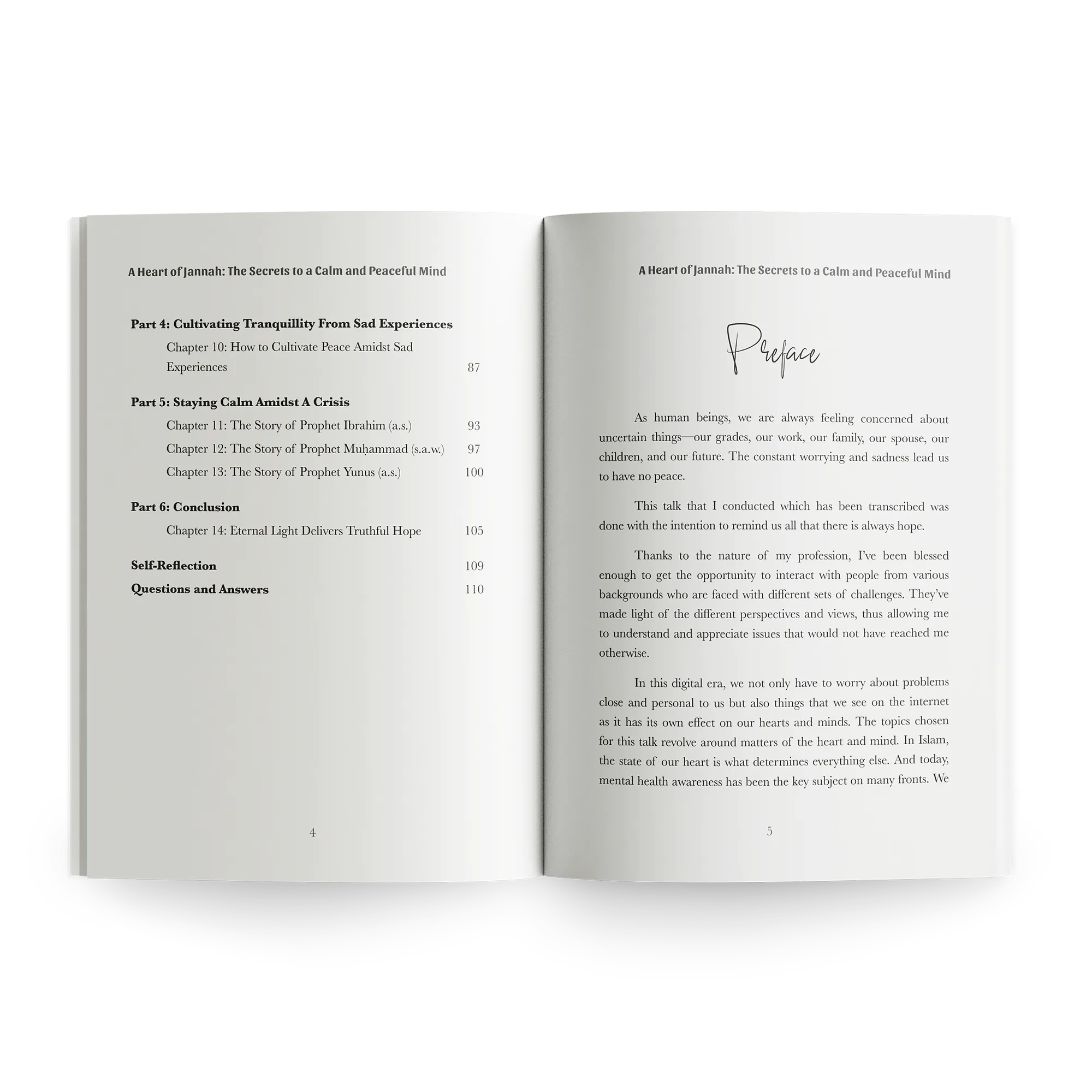 A Heart of Jannah: The Secrets to a Calm and Peaceful Mind by Mizi Wahid