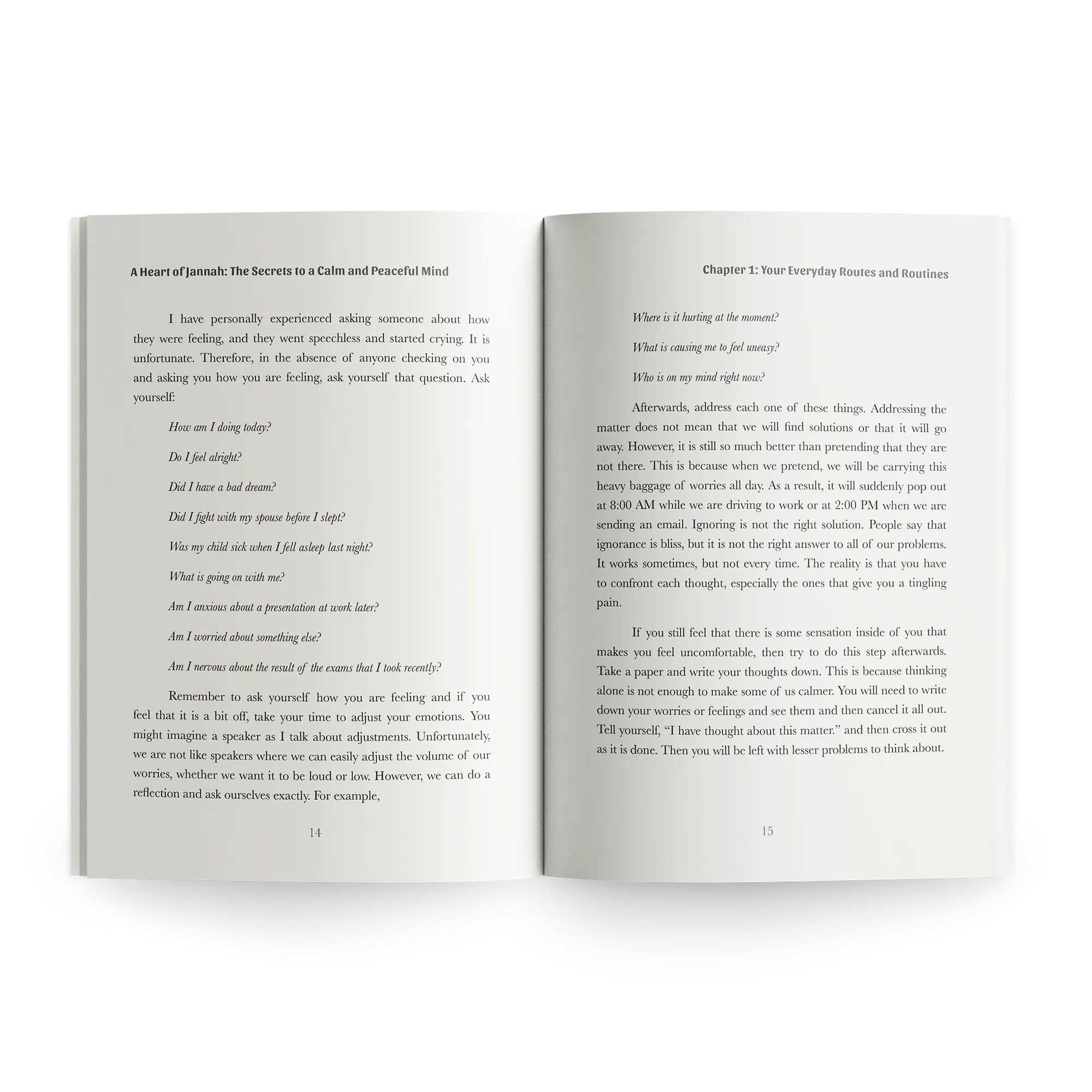 A Heart of Jannah: The Secrets to a Calm and Peaceful Mind by Mizi Wahid